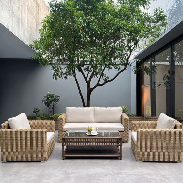 most durable cane rattan garden sets outdoor furniture