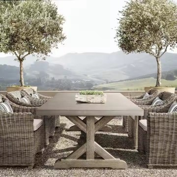 high top teak patio outdoor furniture table and chairs