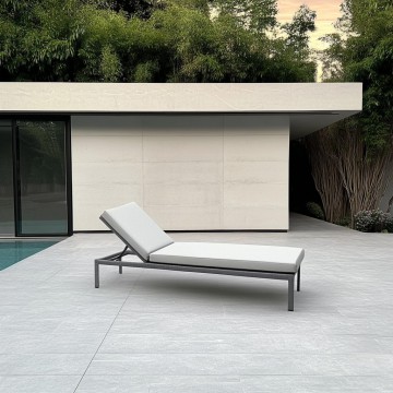 Aluminium Hotel Pool Side Sun Loungers