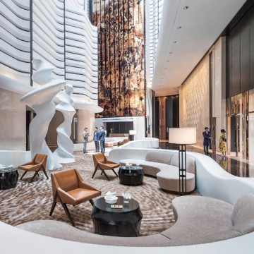 custom 5 star new hotel lobby furniture for sale