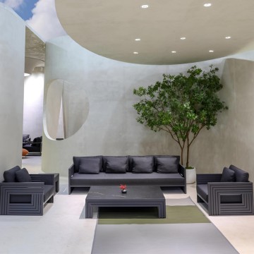 hotel custom outdoor sofa set furniture