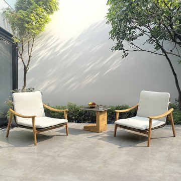 comfortable reclining rattan teak garden chairs