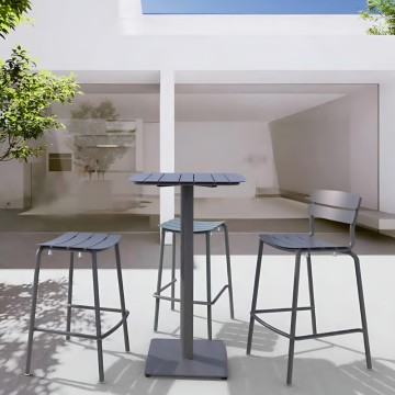 outdoor patio bar height furniture bistro set
