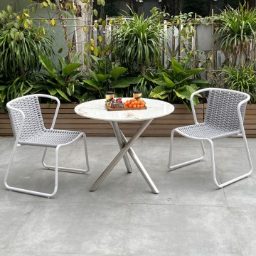 Wholesale small Bistro Rattan garden set