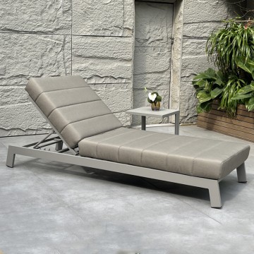 New Style Aluminum Lounge Chaise Outdoor Pool Lounge