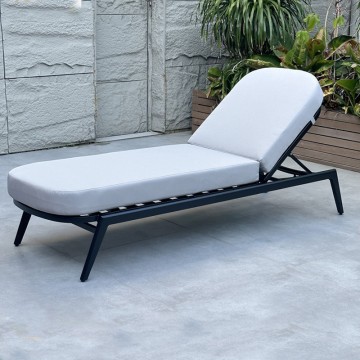 Simple Comfortable Aluminum Outdoor Sun Lounger