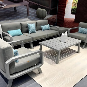 aluminum sofa conversation patio set garden sofa