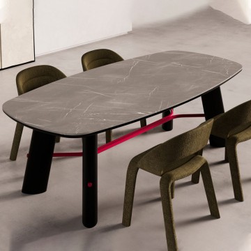 4 seater restaurant dining table set modern