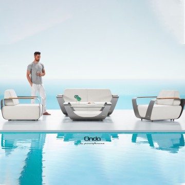 new model modern aluminum outdoor sofa garden sets