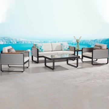 4 seater waterproof aluminum garden furniture germany