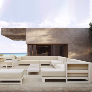 the range heavy duty 8 piece patio garden furniture set sale