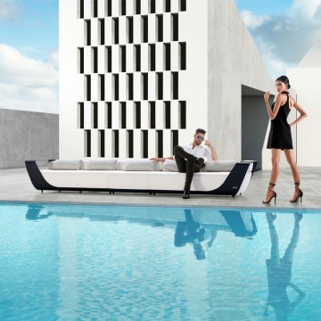 luxury modern home goods white patio furniture