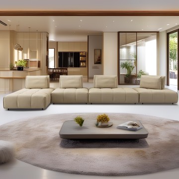 l shaped leather sofa set furniture living room