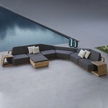 teak oak made garden furniture thailand price