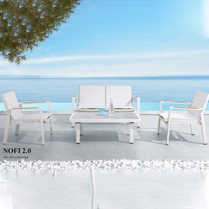 turkish mid century pool outdoor sofa furnitur set