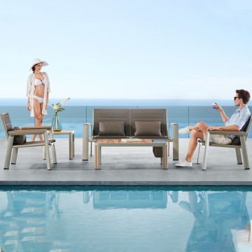 wholesale minimalist outdoor patio set furniture supplier