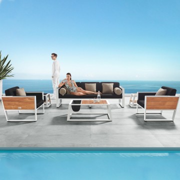contemporary living spaces durable outdoor furniture