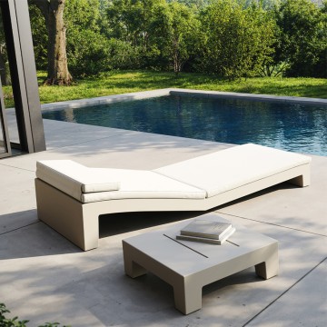 Modern Resin Beach Lounge Chair for Swimming Pool