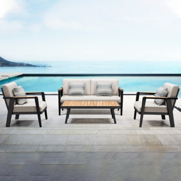 weatherproof 4 seater small home & garden furniture