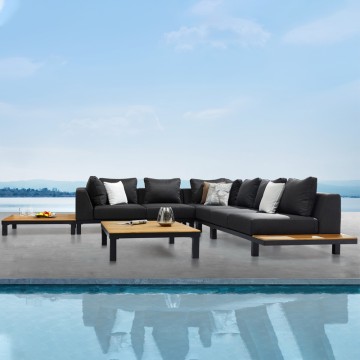 most comfortable all weather black outdoor furniture