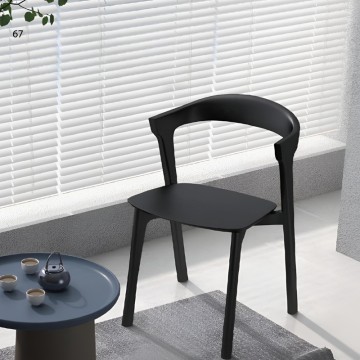 black table dining chairs modern luxury