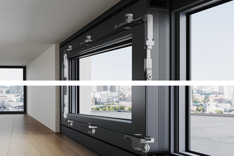 118 thermal broken side press horizontal moving window4