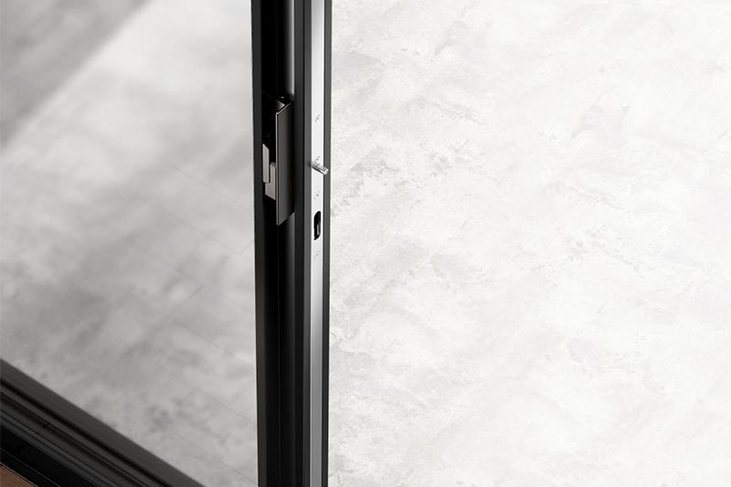 138PD minimalism full view thermal broken door9