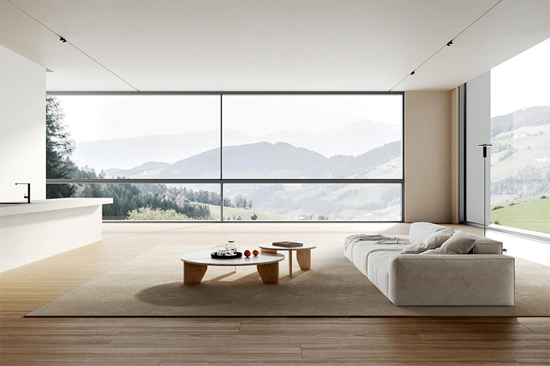 140 thermal broken suspension sliding window6