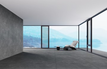 117 2.0mm thermal broken integrated outward opening window