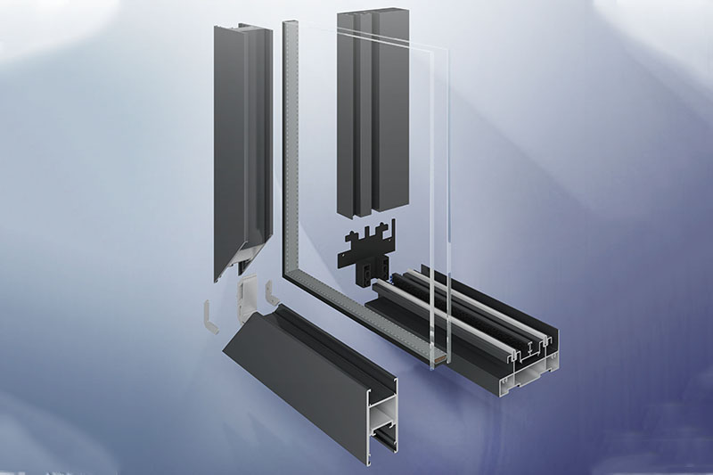 High and low rail drop type drainage-14