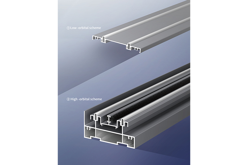 High and low rail drop type drainage-6
