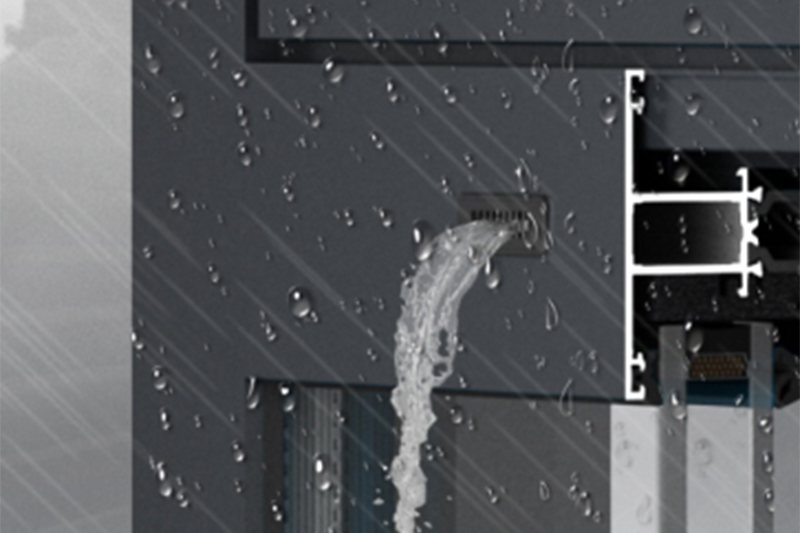 Obvious drainage design