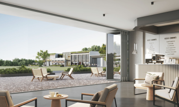 ES 82 Aluminium folding sliding system