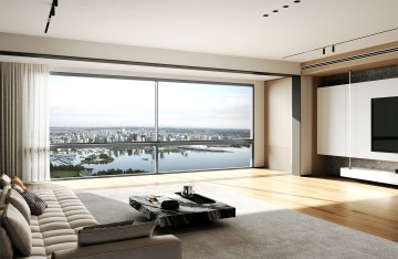 140 thermal broken suspension sliding window