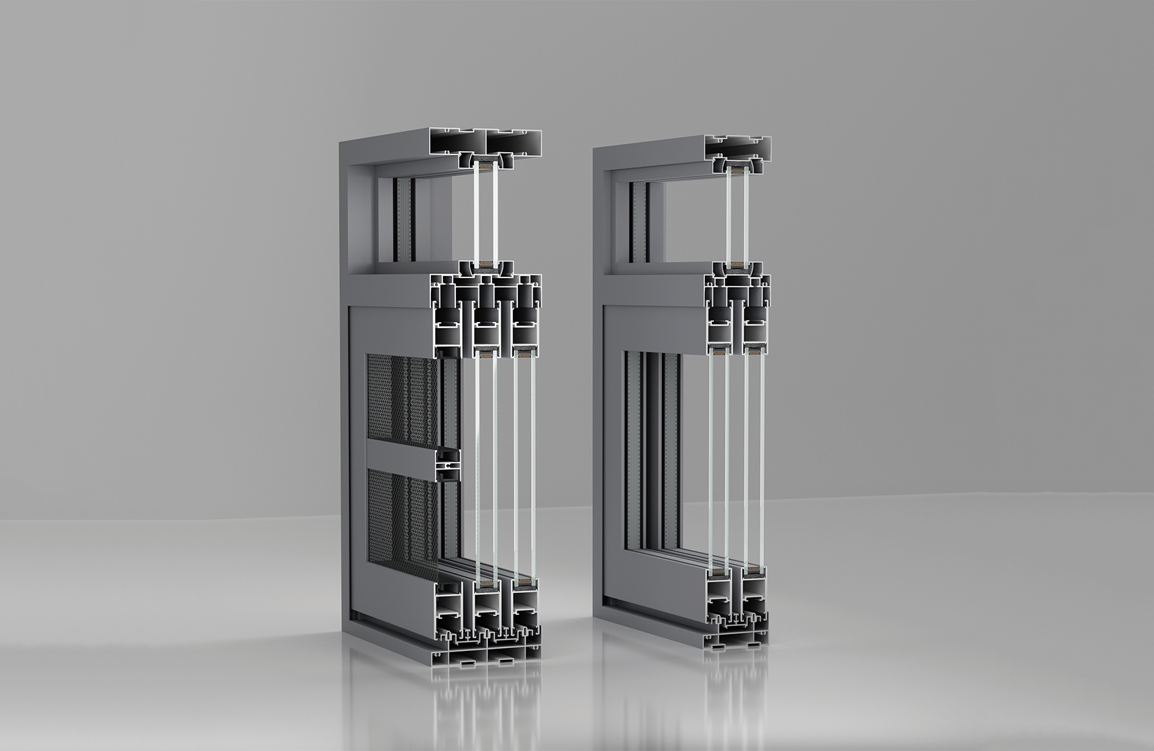 3565 series medium narrow sliding door-product