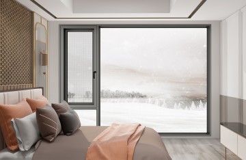 T30 thermal broken outward opening window