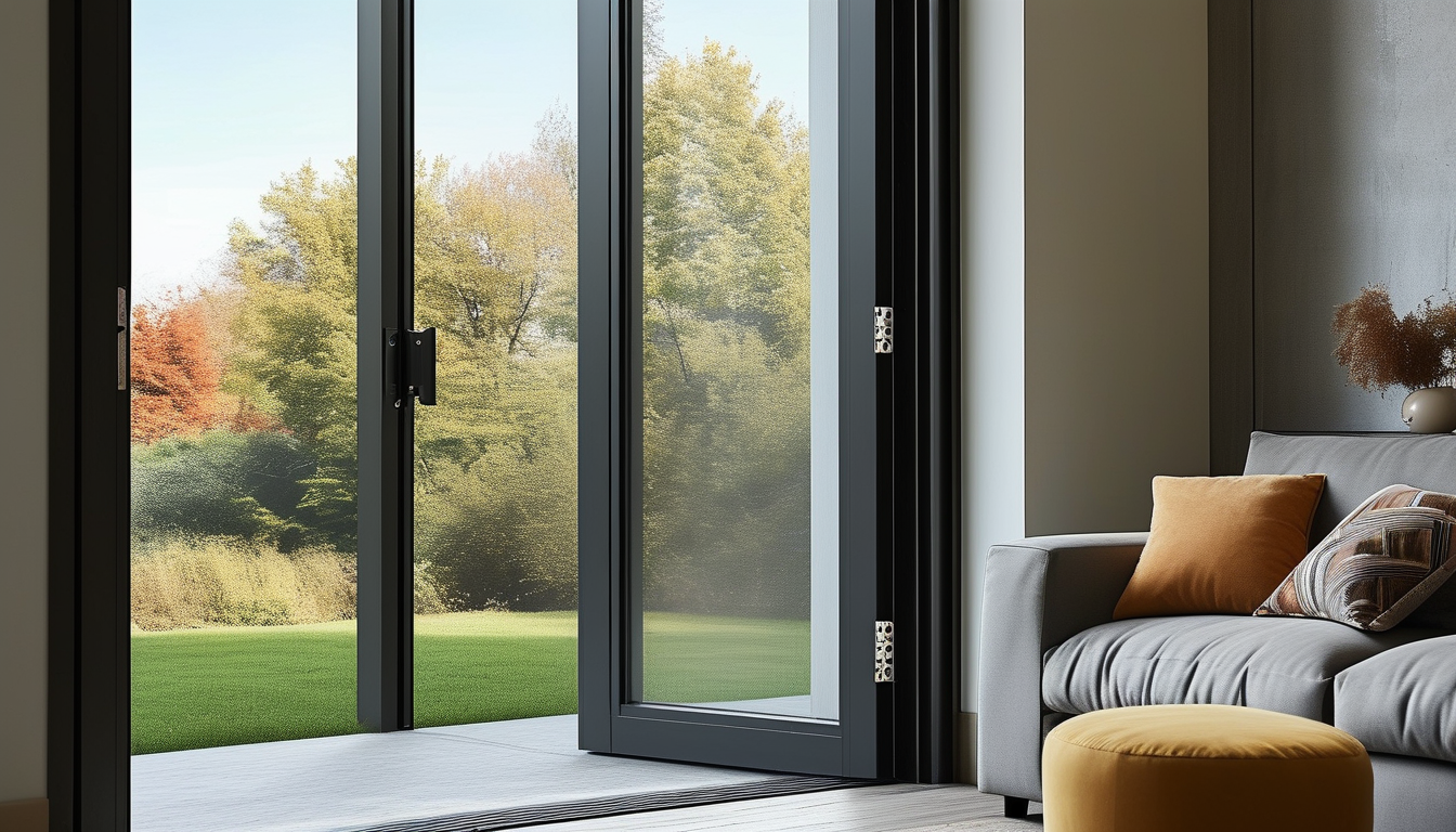 Aluminum Hinged Door For Residential Buildings