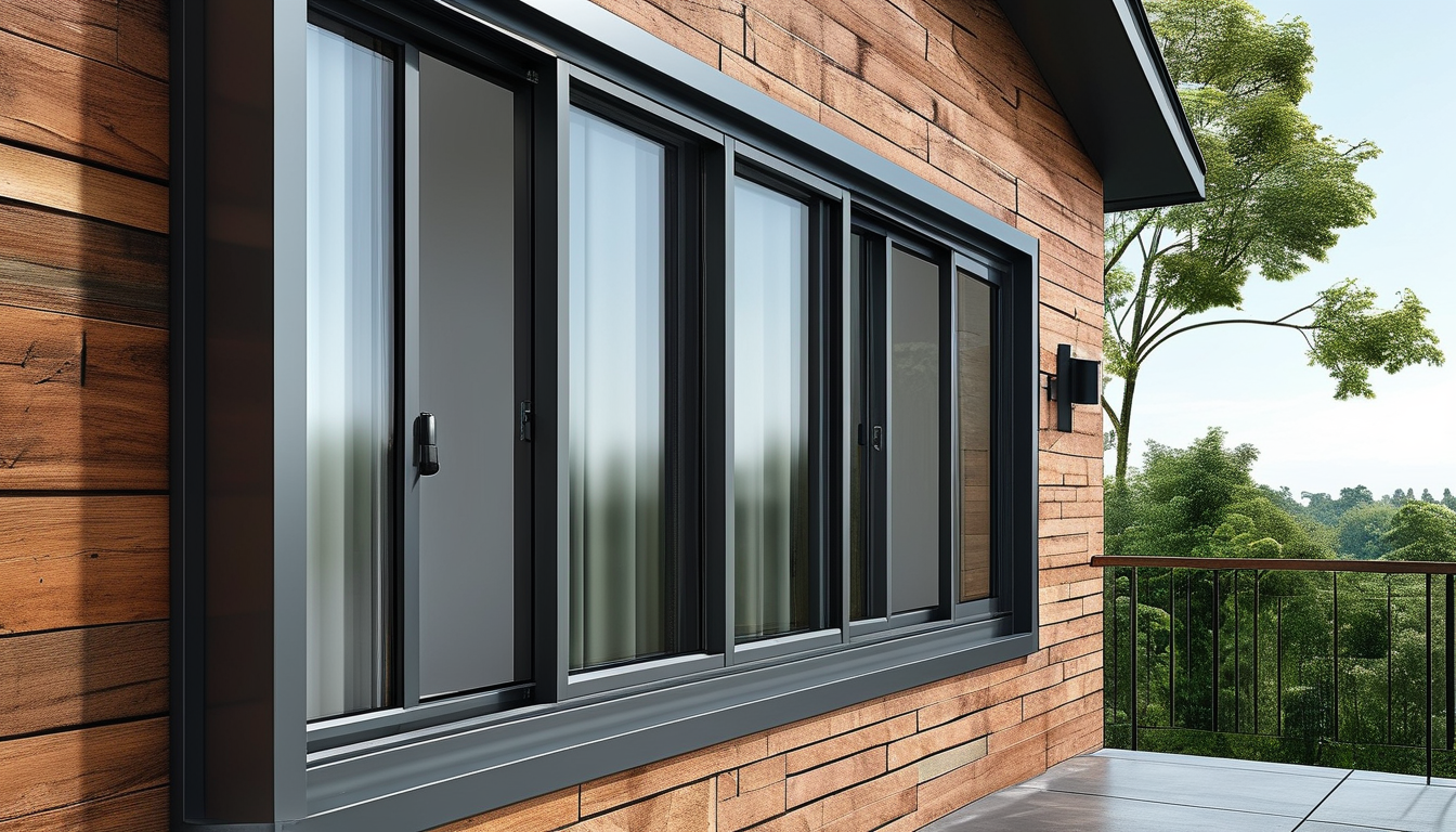 Aluminum Sliding Window For Residential Buildings