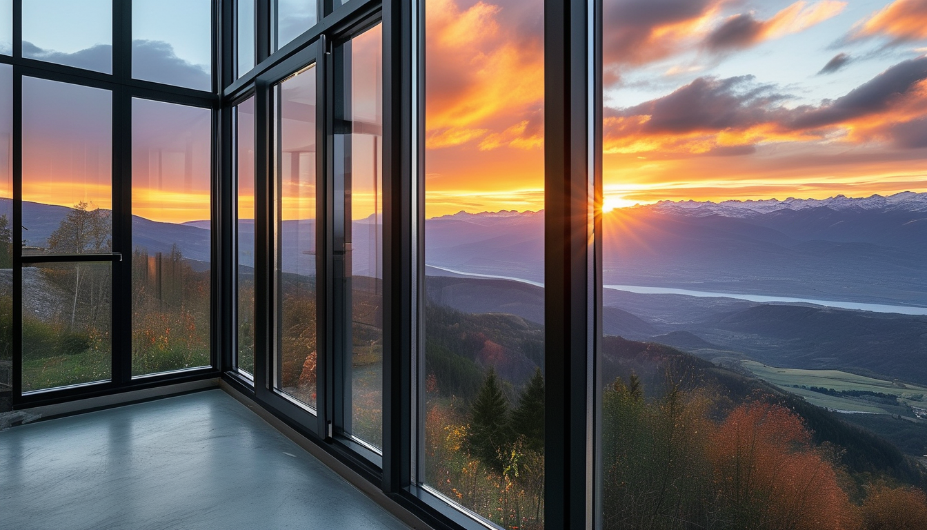 Aluminum Window For High Wind Areas