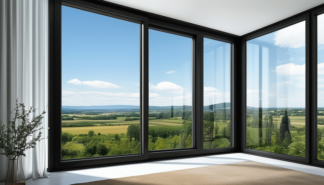 Aluminum Tilt And Turn Window For Energy-Efficient Buildings