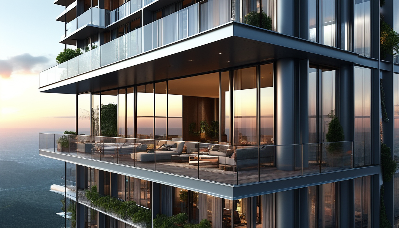 Aluminum Patio Door For High-Rise Buildings