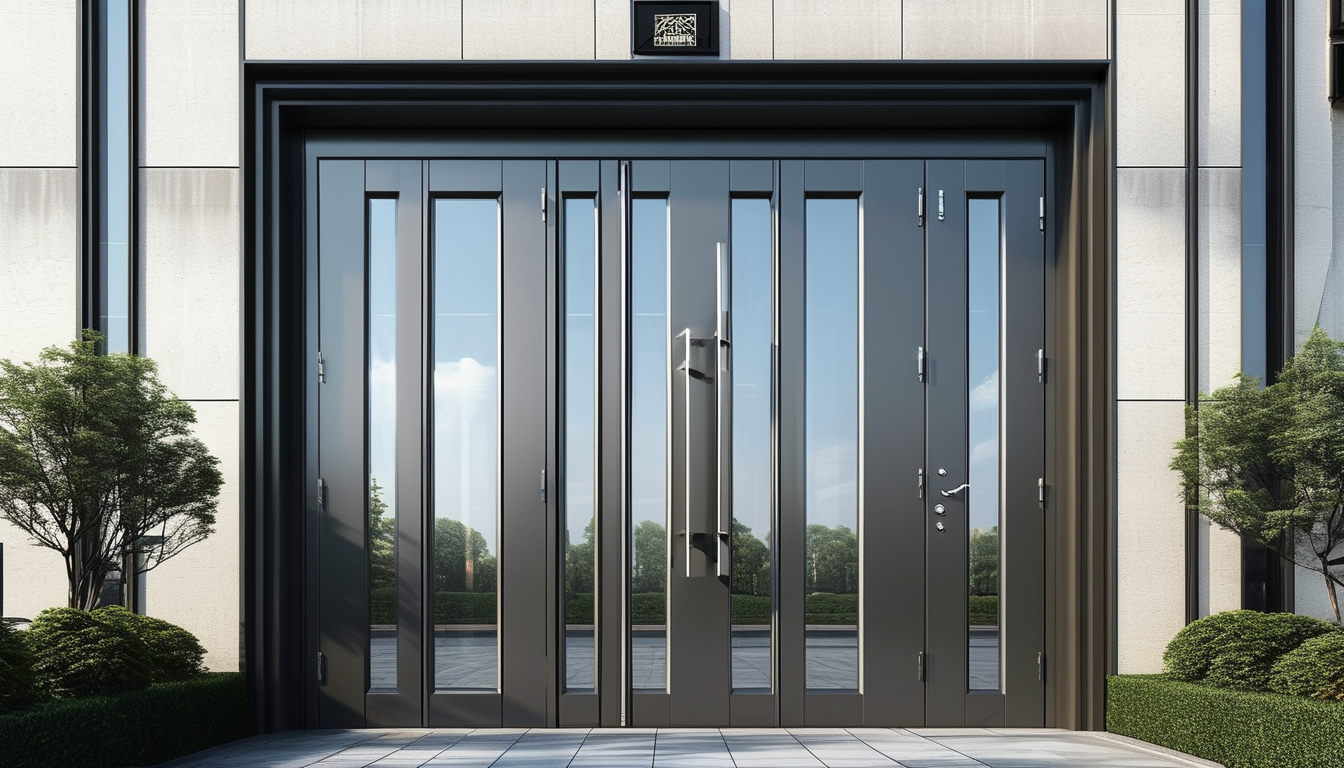 Aluminum Commercial Door For Energy-Efficient Buildings