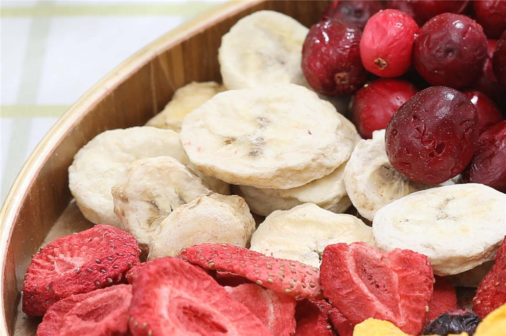 freeze dried banana application