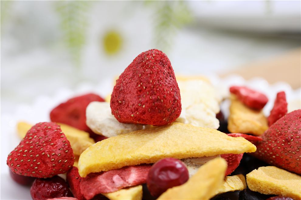 freeze dried strawberries recipe