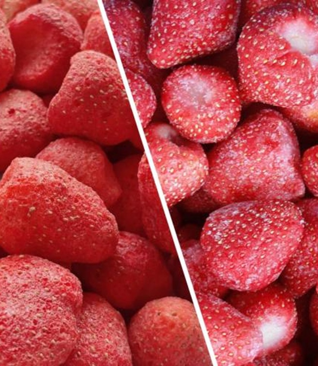 Are Freeze dried Strawberries the Same as Frozen Strawberries?
