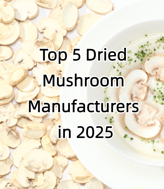 2025年排名前五的干蘑菇生产商