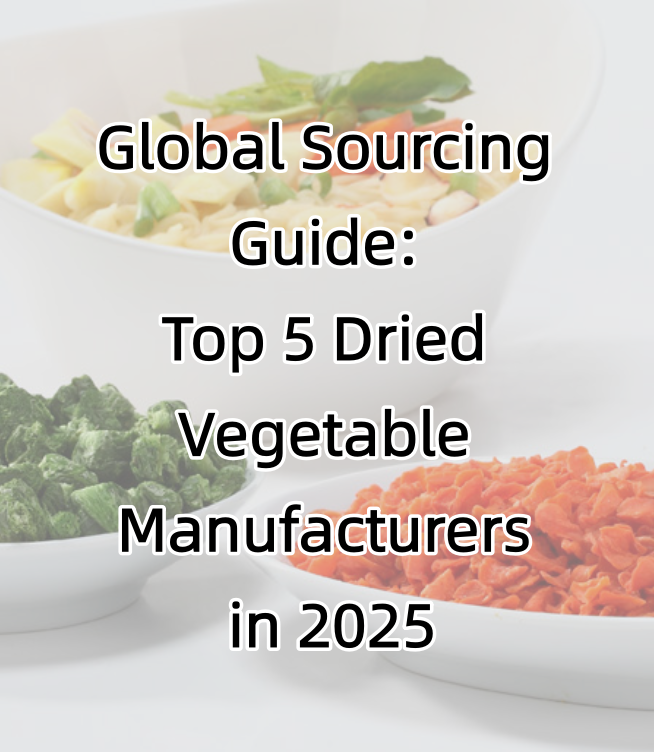Global Sourcing Guide: Top 5 Dried Vegetable Manufacturers