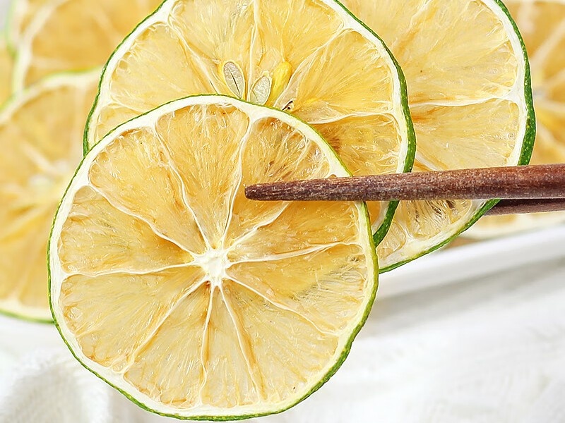 Citron vert lyophilisé en vrac