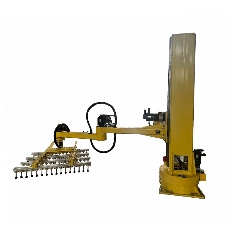 Full Automatic Single Column Rotary Robotic Palletizer for Carton/Bags