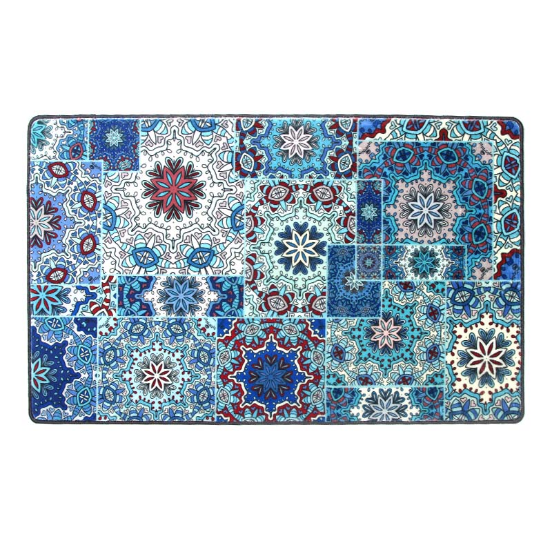 Printed Microfiber Bath Mat - Super Soft and Absorbent Machine Washable Bath Mat